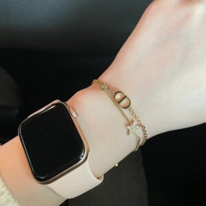 S020-gold color (double layer bracelet)
