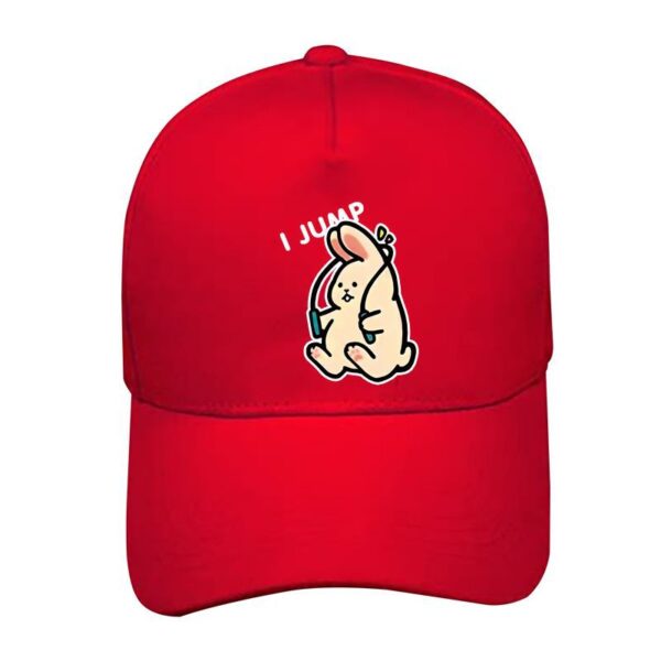 Wholesale Valentine's Day Jump Rope Rabbit Tiger Baseball Cap Men and Women Couple Black and White Dome Peaked Cap
