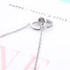 oly-49758231c0dafe78aa9edb593cf37ee1 Wholesale fashion simple stainless steel vacuum plating cross chain love lettering necklace Valentine's Day gift