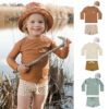 oly-4988fb179043a958ed6e7496bf270aa6 Wholesale Boys Long-Sleeved Split Swimsuit Style Summer Boy Baby Swimming Spring Beach Suit