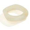 Wholesale Jewelry Retro Asymmetrical Smudged Bracelet Round Wide Acrylic Bracelet for Women