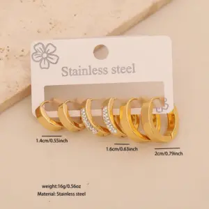 Gold / Average Size / 2 # Flat Double Row