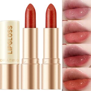 oly-4a1a062986e6bb47356877ce90223459 Wholesale Moisturizing Gold-plated Lipstick Mirror Pearlescent Lipstick Lip Gloss OLY Exclusive