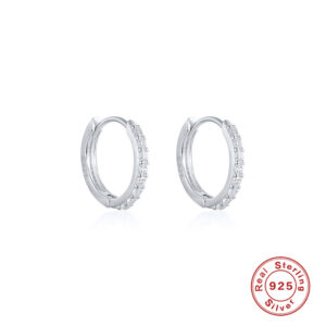 White Gold-white diamond 8mm