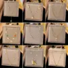 oly-4a4b10143593ebc8123de55c5b48c60c Wholesale PVD Coated Real Gold Plated Scallop Daisy 304 Stainless Steel Elegant Simple Style Waterproof Non Tarnish Plating 304 Stainless Steel Pendant Necklace