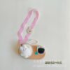 oly-4a4dcf33eb9e4758e7e66beee5ef58b0 Wholesale Children's Folding Sunglasses Portable Hanging Neck Box Set Ins South Korea Contrast Color Baby Sunscreen Sunglasses Trendy
