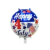 Wholesale 18inch Aluminum Foil Balloon Star Shape Celebration Decoration Party American Independence Day Outdoor Indoor Activities
