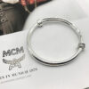oly-4a99878e16acaa33f1a21a1ec392f9cc Wholesale Korean version of silver simple fashion Bell bracelet men's and women's smooth bracelet popular versatile push-pull bracelet accessories
