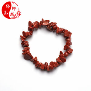 Gold sandstone (synthetic material) / Bracelet circumference is about 18cm
