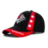 Wholesale Unisex Ethnic Style American Flag Eagle Braid Curved Eaves Baseball Cap