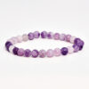 Wholesale retro amethyst bracelet female national wind single ring elastic rope agate bracelet jewelry