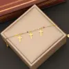 Wholesale PVD Coated 18K Gold Real Gold Plated Star Heart Shape Butterfly Stainless Steel Artistic Commute Waterproof Non Tarnish 304 Stainless Steel Bracelets