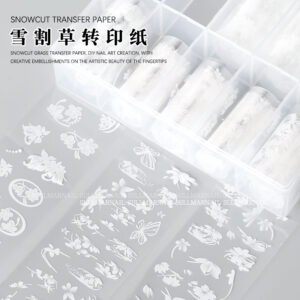 Boxed Snow Mowing Transfer Paper