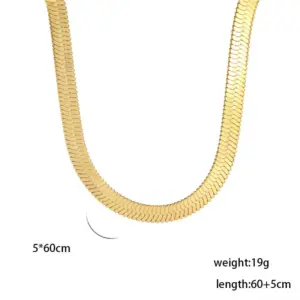 Gold / 5mm Wide / 60 5cm Long