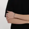 Wholesale Ion Plating (IP) 18K Gold Plated Geometric 304 Stainless Steel Simple Style Commute Waterproof Non Tarnish 304 Stainless Steel Bracelets
