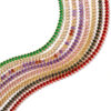 Wholesale style lady feeling elegant temperament solid color diamond zircon inlay necklace bracelet jewelry suit manufacturers on behalf of the hair