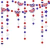 Wholesale Independence Day Paper Hanging Ornaments For Party Decorations, Available As Pendant For Venue Setup