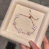 oly-4bbd833f7c8e1caafce00668d1e23d6a Wholesale "Spring Flower Oath" Pink Flower Bracelet Autumn/Winter Elegant and Versatile Fashion Bracelet
