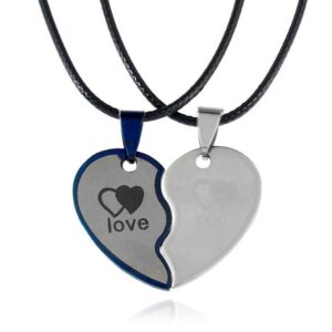 NST-0083 love blue and white