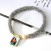 Wholesale Women’s Cross Pearl Bracelet With Beaded Chain, Copper Base, 18K Real Gold Plated And PVD Coated Finish