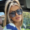 oly-4c0250a1f8bc936b3288bfd4934d8244 Wholesale Square Frame Sunglasses, Anti-Uv Female Internet Celebrity Retro Marine Piece Double Bridge Rice Nail Aviator Sunglasses