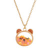 oly-4c0b172d57ae36868f9a722388784f44 Wholesale Shrimp skin for super cute cat frog bear children's necklace wholesale containing sequins dopamine necklace