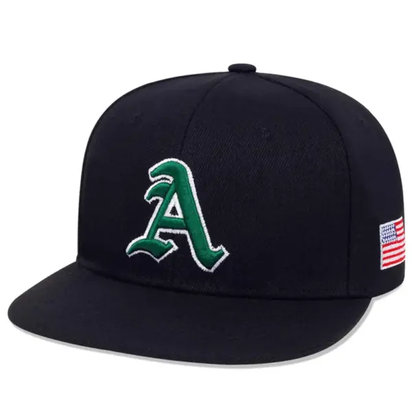 Wholesale Women's Outdoor Hip-Hop Letter Pattern Flat Brim Hat In Polyester With Embroidery, Adult Cap