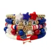 oly-4c477ff9f096ae316d769e4c07ec2ae8 Wholesale Fashionable Soft Clay Bracelet Set With Letters Stars And Hearts Stackable Unisex Anniversary Celebration Bracelets