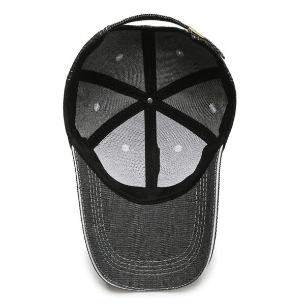 oly-4cb03c66818d6663b8b454d831b50d59 Wholesale in stock Denim baseball cap bare cap outdoor Denim monochrome dome big brim sunshade hat