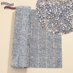 11 light gray pointed bottom rhinestone style / Pointed bottom rhinestones with resin cylindrical hot melt square adhesive tape [full piece 24*40cm small square 3*4cm]