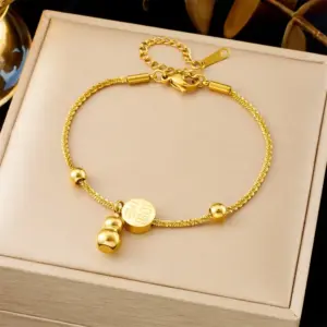 【5257】Twist Braided Fortune Character