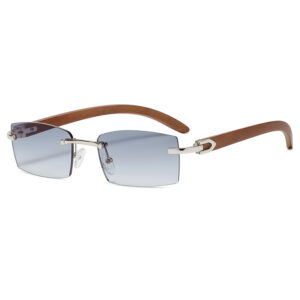 Silver frame double gray c8