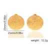 Wholesale 1 Pair Elegant Vintage Style Lady Geometric Heart Shape 304 Stainless Steel Ear Studs