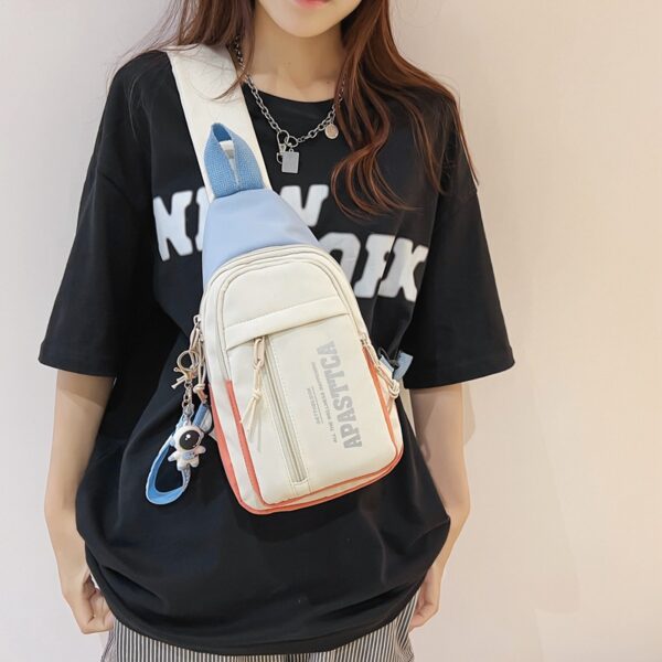 oly-4d88d501697ae1f077e9d60afb0e39ee Wholesale Crossbody Bag Women's Trendy Fashion Waist Bag Sports Multifunctional Chest Bag Arrival Single Shoulder Student Campus Small Backpack Women