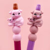 Wholesale Food Grade 3D Silicone Beads Baby DIY Dropping Glue Beads Children Beaded Pen Accessories Jewelry