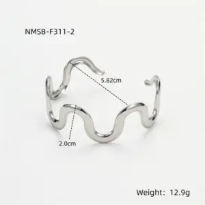 NMSB-F311-2 Steel Bracelet / 18K