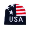 oly-4dd1cd03ba0e0e333a77a0ad687c5a11 Wholesale American Independence Day British National Day Knitted Hat Embroidered National Flag Winter Autumn Woolen Cap Fashionable Retro British Style