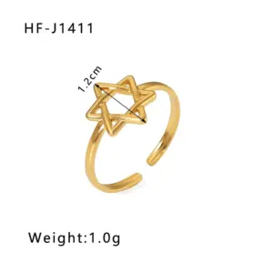 HF-J1411-Gold / Adjustable Opening