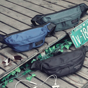Wholesale operations Men's Waist Bag Japanese Style Fashionable Distinctive Chest Bag Fashionable Korean Style Small Crossbody Bag Casual Shoulder Bag
