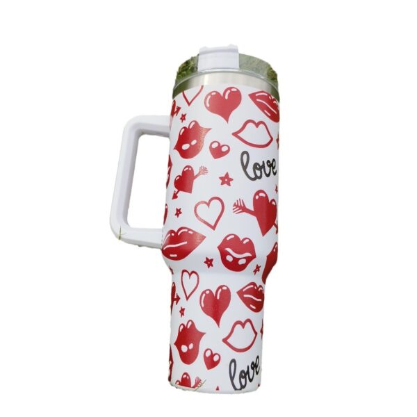 Wholesale Valentine's Day Love Cup Generation 40Oz Car Cup ice cream cup Car Cup 5D printing