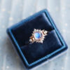 oly-4e3736e3267d15f7a71f9fbf5d23182a Wholesale Double Moon Goddess Moonstone Diamond Ring Valentine's Day Moonstone Ring
