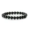 Wholesale Retro Solid Color Beaded Natural Stone Bracelets