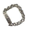 Wholesale Copper Chrome Hearts Cross and Sword Bracelet, Unisex, Thick and Thin Styles