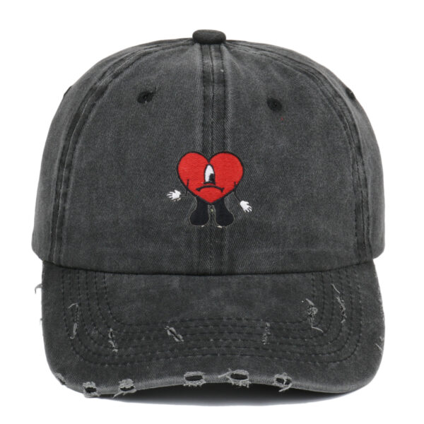 oly-4eccfc9ccb981c03305e3ac63284e45a Wholesale bad rabbit embroidery baseball cap say singing hole soft top red baseball cap