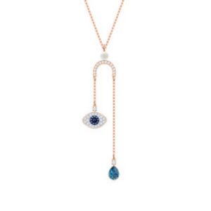 Devil's eye tassel necklace