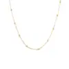 oly-4f30915af0b7f167ef8336c02969195e Wholesale 304 Stainless Steel 18K Gold Plated Simple Style Plating Geometric Necklace