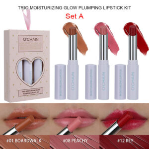 3 Pack Moisturizing Lipstick SET-A