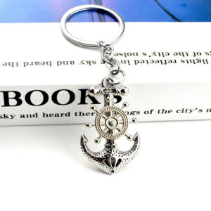 oly-4f95cec60b766dbfcc682420bdf2e14a Wholesale direct supply personalized retro pirate ship keychain anchor will turn keychain pendant ornaments