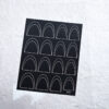 oly-4fd1402e4f1a41a272870c24bdb1b1ad Wholesale Net red nail stickers French arc simple auxiliary stickers hollow spray WeChat crescent thin tough nail stickers