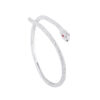 Wholesale Silver Open Snake Bracelet Ins Women's Accessible Luxury Fashion Trendy Hip-Hop Funny Scary Exotic Snake Bracelet